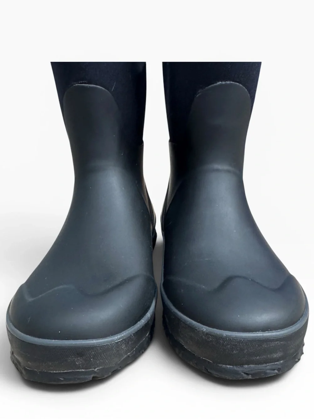 Bogs York Solid Kids Waterproof Rain Boots Black Youth US Size 5 Winter Boots